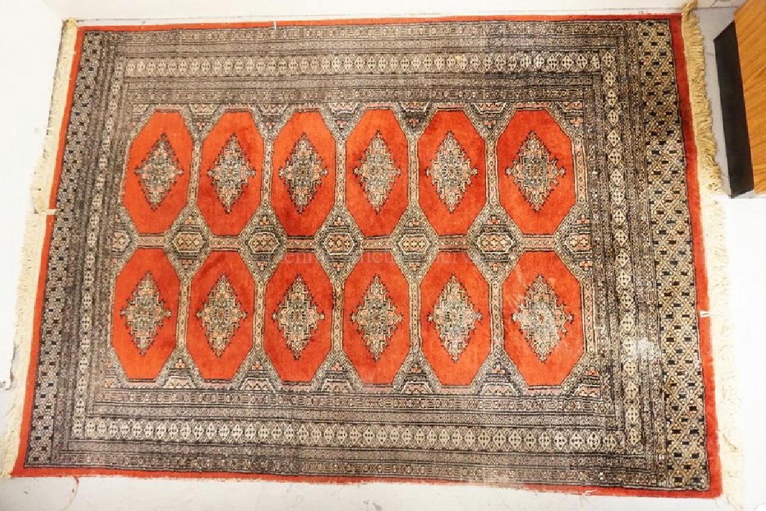 ANTIQUE ORIENTAL RUG MEASURING 5 FT 11 INCHES X 4 FT 3 (1 of 1)