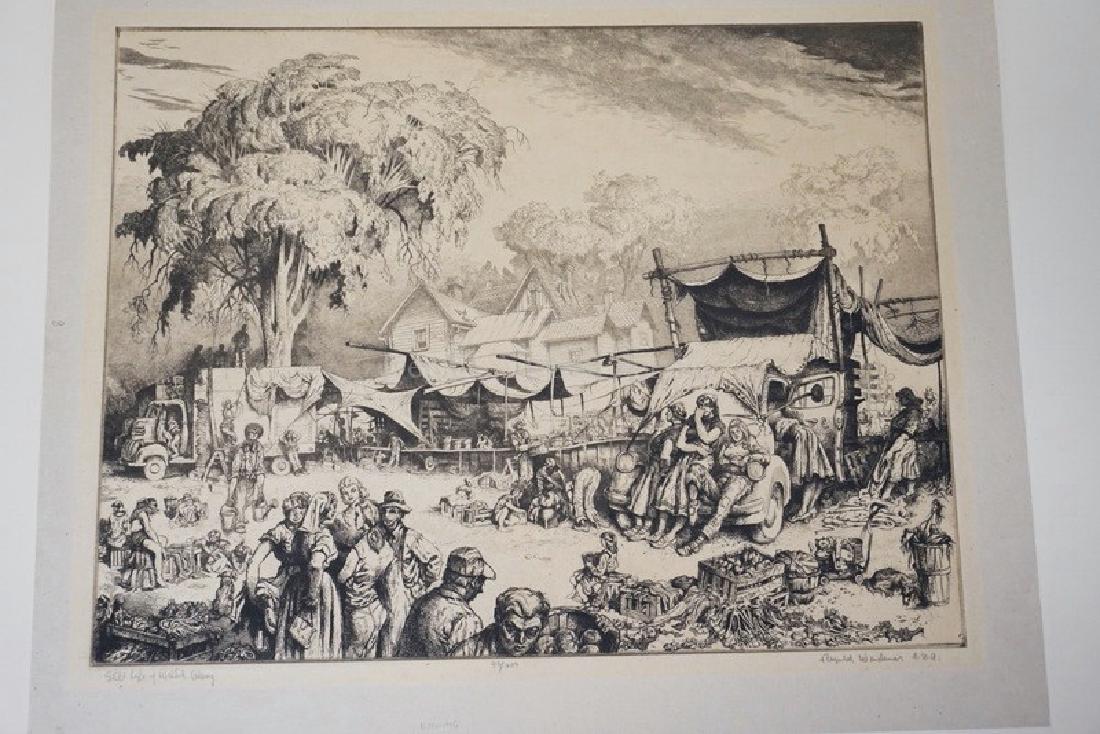 REYNOLD HENRY WEIDENAAR (1915-1985, AMERICAN). PENCIL (1 of 2)