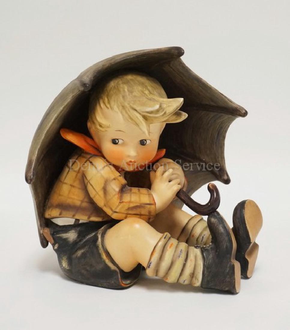 HUMMEL LARGE 7 1/2 INCH *UMBRELLA BOY* PORCELAIN (1 of 2)