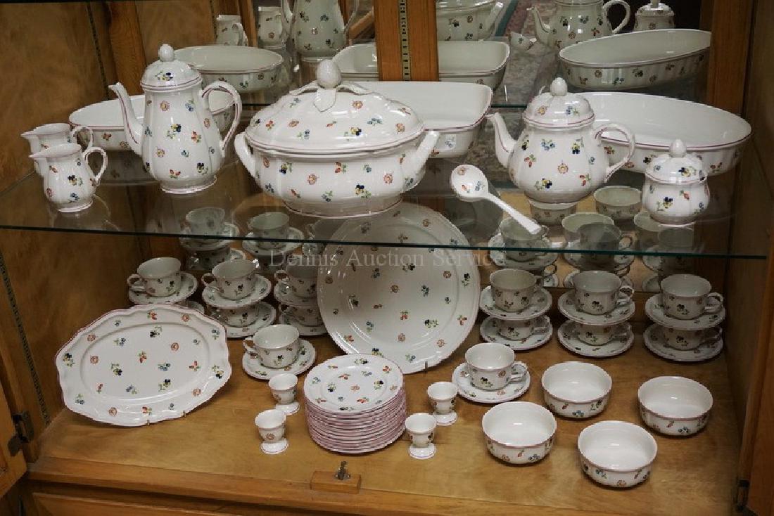 60 Piece Villeroy Boch Petite Fleur Partial Oct 17 Dennis Auction Service Inc In Nj 60 Piece Villeroy Boch Petite Fleur Partial Oct 17 Dennis Auction Service Inc In Nj