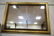 GOLD GILT WALL MIRROR MEASURING 44 X 32 INCHES.