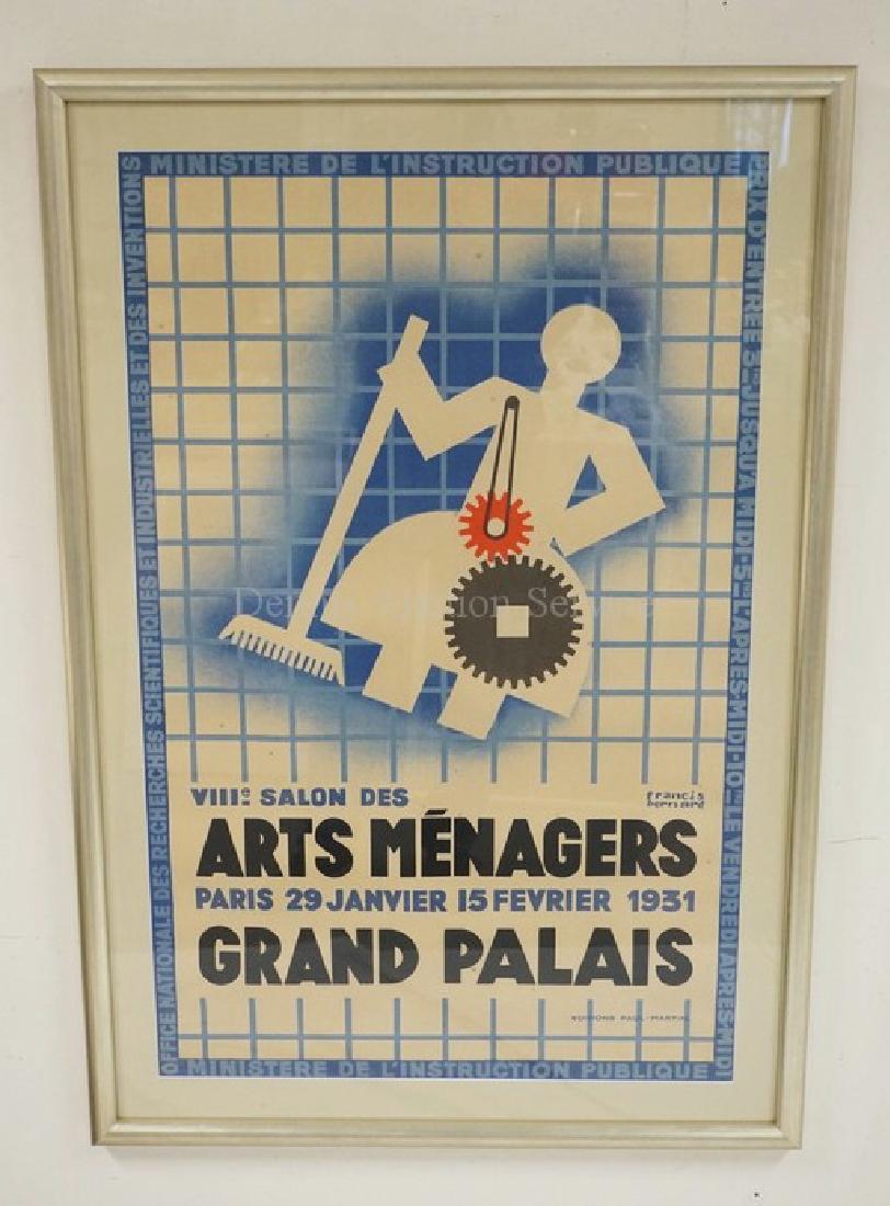 FRANCIS BERNARD FRENCH 1931 POSTER. 44 3/4 X30 1/2 INCH (1 of 1)