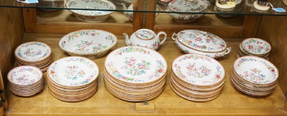78 PIECES ROYAL DOULTON E2929 DINNERWARE FOR TIFFANY &: 78 PIECES ROYAL DOULTON E2929 DINNERWARE FOR TIFFANY & CO, (NOT ALL PIECES ARE MARKED TIFFANY). COVERED VEGETABLE HAS ADAMAGED HANDLE.