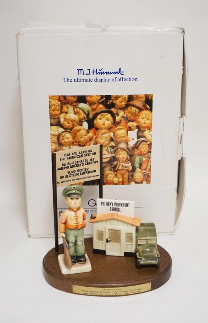 HUMMEL *CHECKPOINT CHARLIE* FIGURE. 8 1/4 INCHES HIGH. (1 of 2)