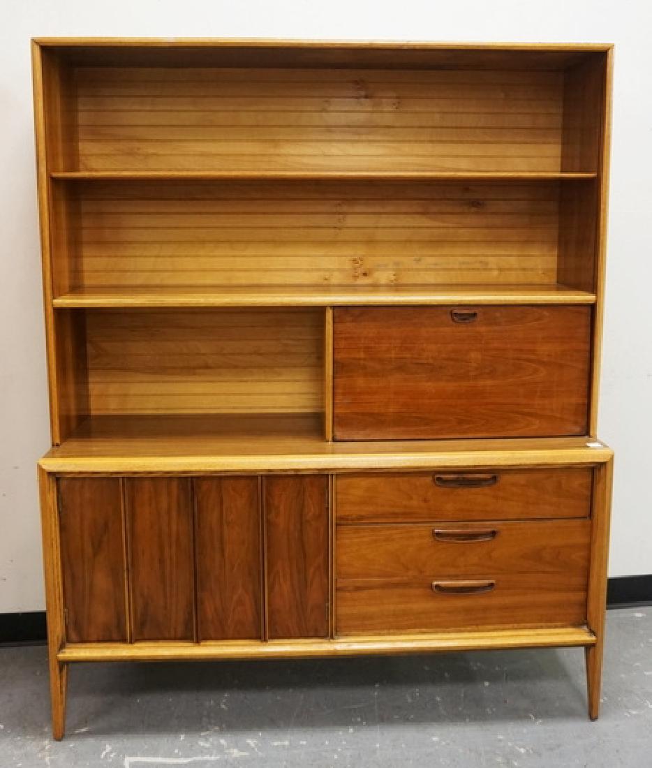 MID CENTURY MODERN CABINET. 52 INCHES WIDE. 64 INCHES (1 of 2)