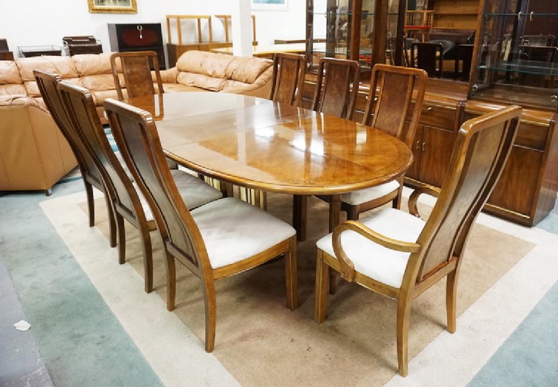 Thomasville Dining Room Set Table With 2 Leaves 8 Jan 05 2018 Dennis Auction Service Inc In Nj Vintage Thomasville Dining Room Furniture