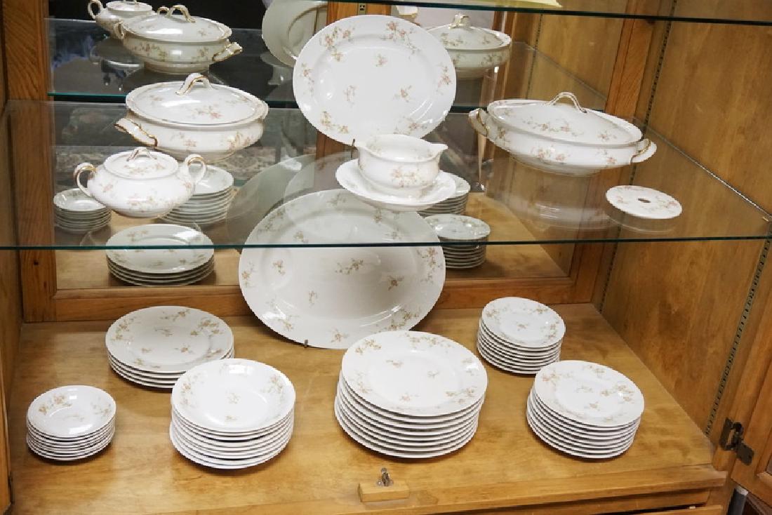 51 PIECE ANTIQUE THEODORE HAVILAND LIMOGES PARTIAL (1 of 2)