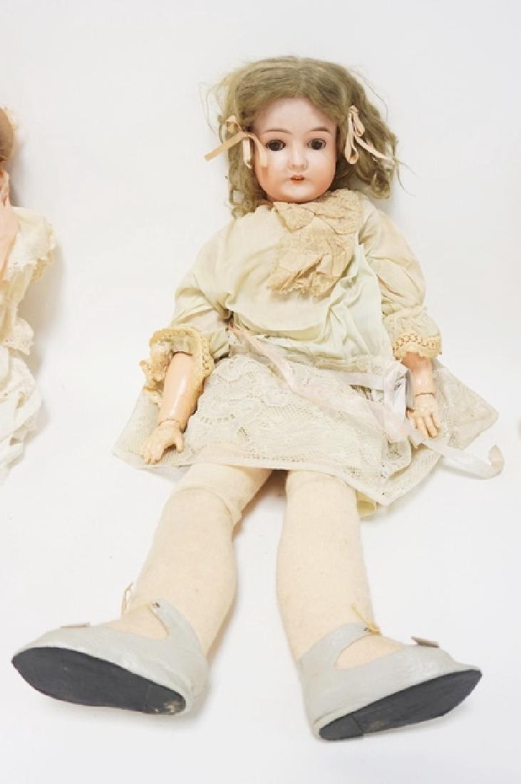 QUEEN LOUISE BISQUE HEAD DOLL. 27 1/2 IN (1 of 2)