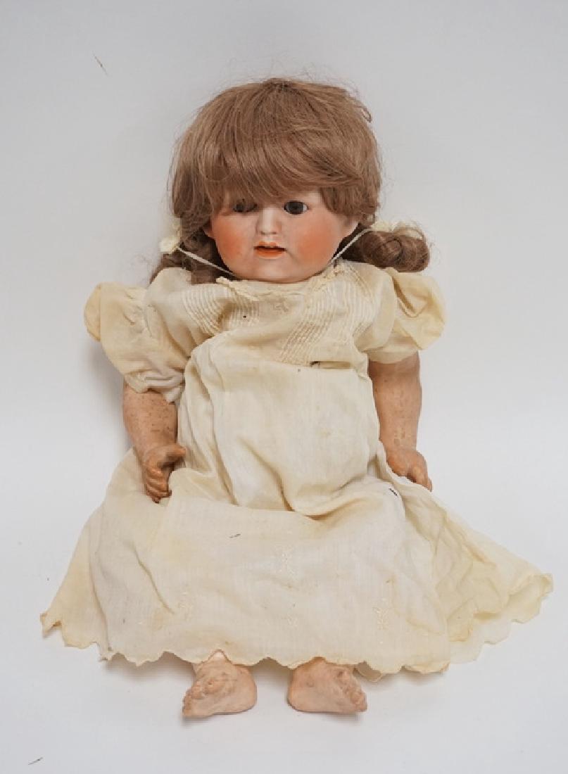 NIPPON PORCELAIN DOLL MEASURING 16 INCHES HIGH.: NIPPON PORCELAIN DOLL MEASURING 16 INCHES HIGH.