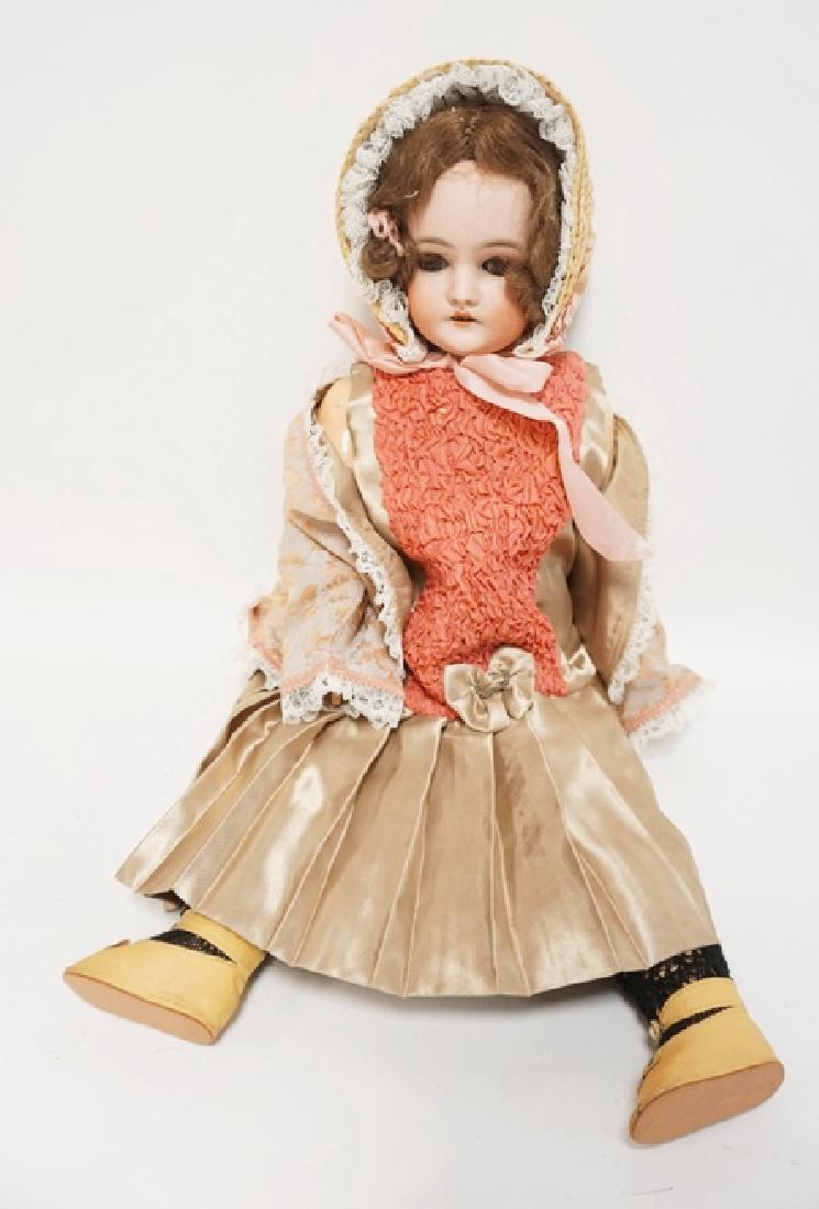 QUEEN LOUISE BISQUE HEAD DOLL 24 IN (1 of 3)