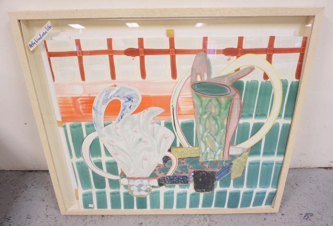 PENCIL SIGNED PRINT BY BETTY WOODMAN. 30 X 35 INCHES. (1 of 1)