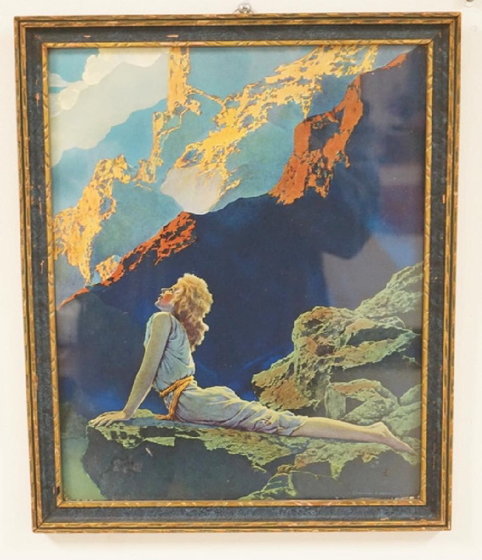 MAXFIELD PARRISH *WILD GEESE* PRINT. ORIGINAL FRAME. 11 (1 of 1)
