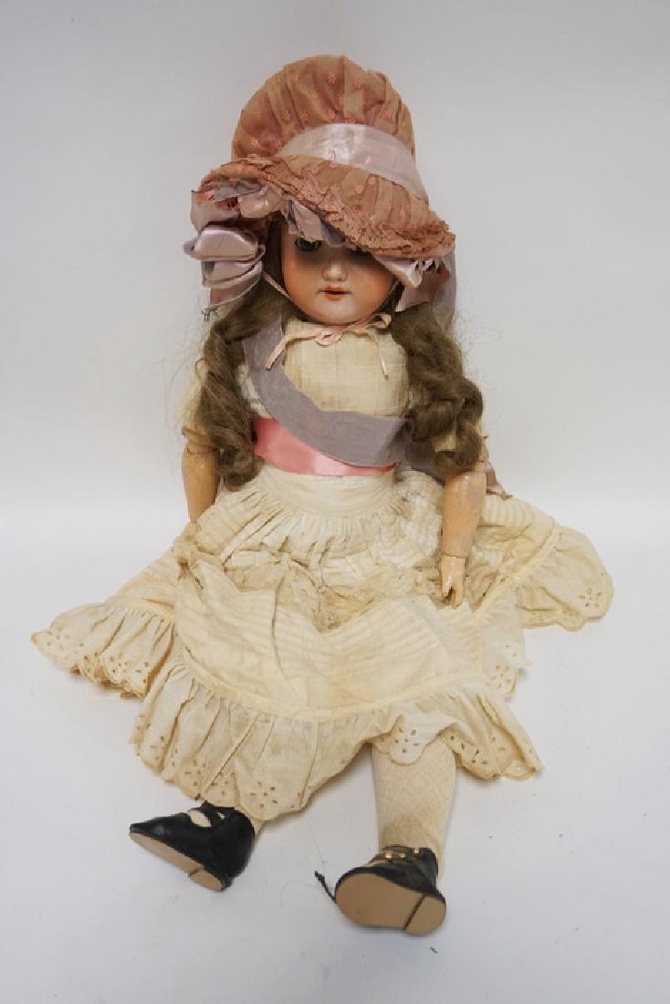 ARMAND MARSEILLE *WELSCH* BISQUE HEAD DOLL MEASURING 24 (1 of 2)