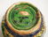 PAIR OF ASIAN POTTERY LIDDED JARS. POLYCROME DECORATED. - 4