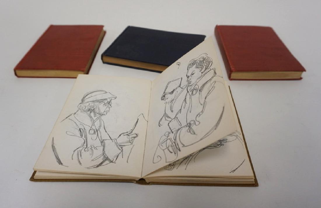 LOT OF 4 SKETCH BOOKS OF WILLIAM SHARP. WILLIAM SHARP (1 of 11)