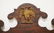 ANTIQUE CHIPPENDALE STYLE SCROLL CUT MIRROR WITH - 2