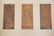 BRAZILIAN RELEIUEF DECORATED COPPER PANELS. FRAME