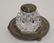 WATERFORD CRYSTAL INKWELL WITH SILVER PLATED STAND. 2 - 2
