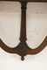 MAHOGANY WALL SHELF. 31 3/4 INCHES WIDE. 14 INCHES - 2