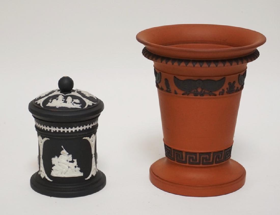 2 PIECES OF ANTIQUE WEDGWOOD. MARKED WEDGWOOD ONLY. A (1 of 2)