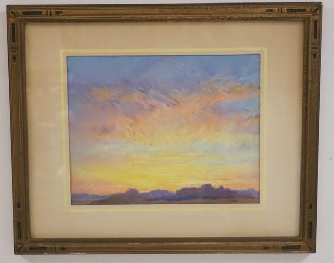 JOE THEODORE *WANNO-GANO* NOONAN PASTEL DRAWING (1 of 3)