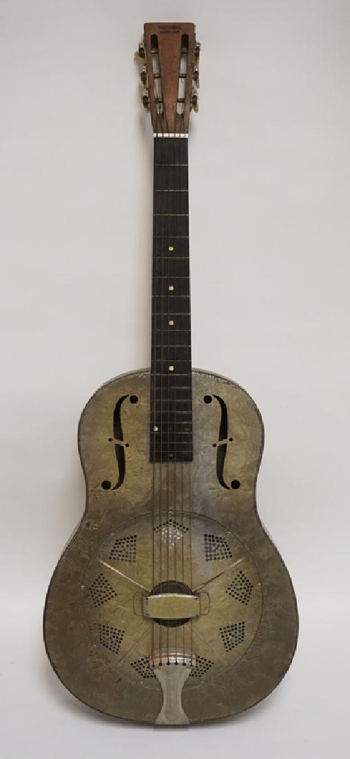 NATIONAL DUOLIAN STEEL RESONATOR GUITAR WITH A (1 of 6)