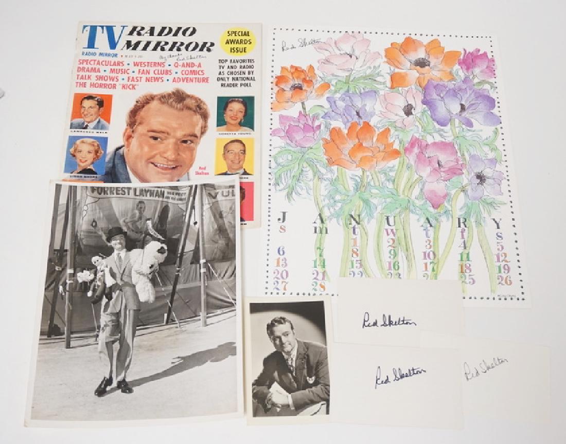 7 PIECE LOT OF RED SKELTON MEMORABILIA. INCLUDES 3 (1 of 4)