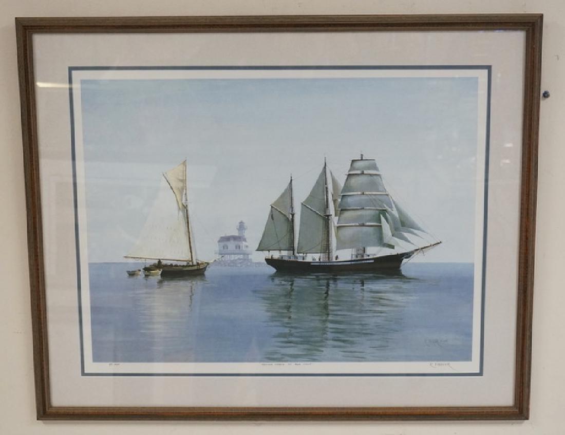 RICHARD FIEDLER GICLEE PRINT TITLED *REGINA MARIS AT (1 of 2)