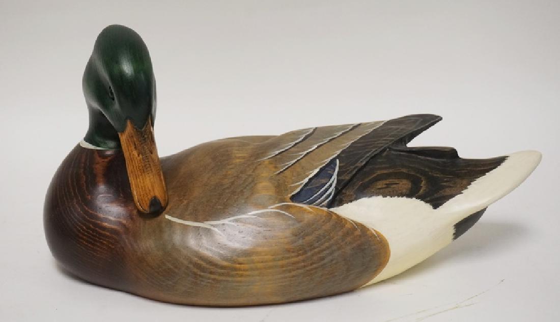 BIG SKY CARVERS LIMITED EDITION CARVED AND PAINTED DUCK (1 of 2)