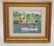 JOHN SHAW ENAMEL ON COPPER PAINTING OF A COASTAL SCENE.
