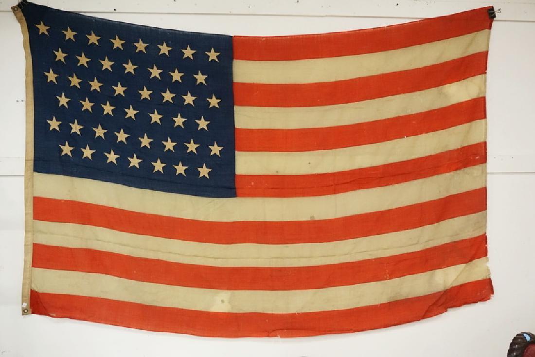 45 STAR AMERICAN FLAG. APPROX 91 X 60 INCHES. (1 of 1)