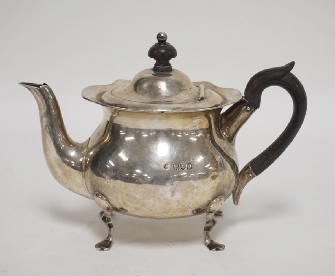 STERLING SILVER INDIVIDUAL TEAPOT. 11.54 TROY OZ. (1 of 3)