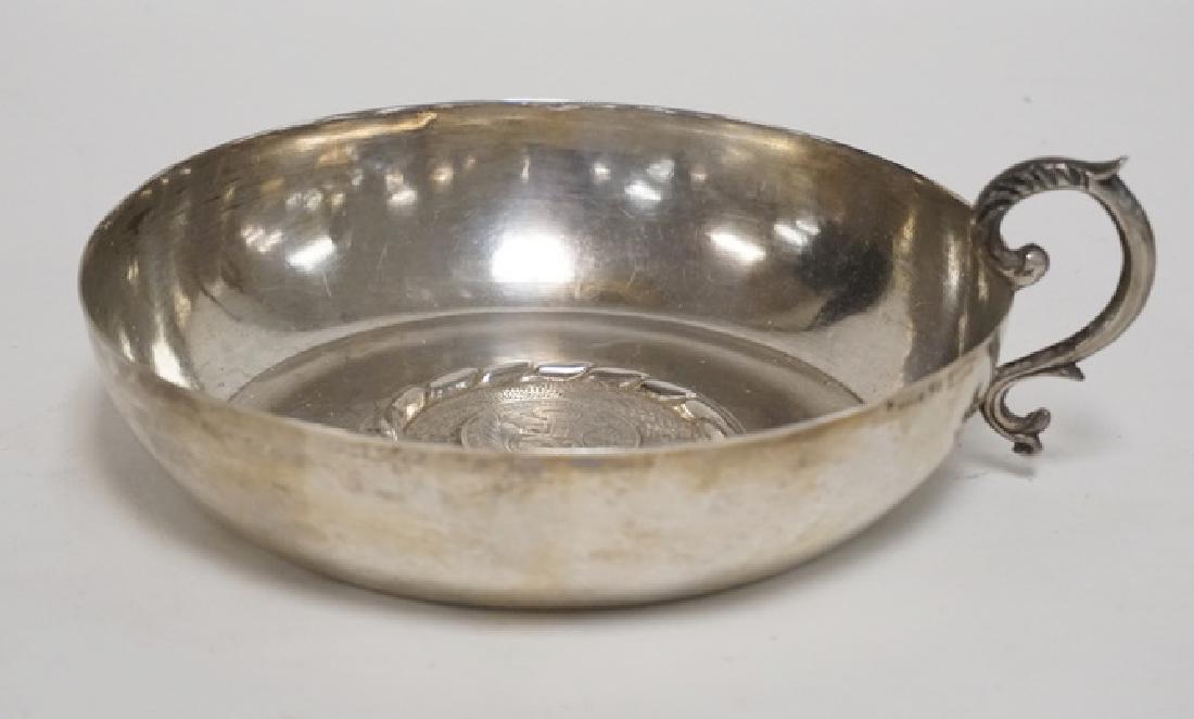 KOHLER .900 SILVER DISH WITH ONE HANDLE. THE BOTTOM HAS (1 of 3)