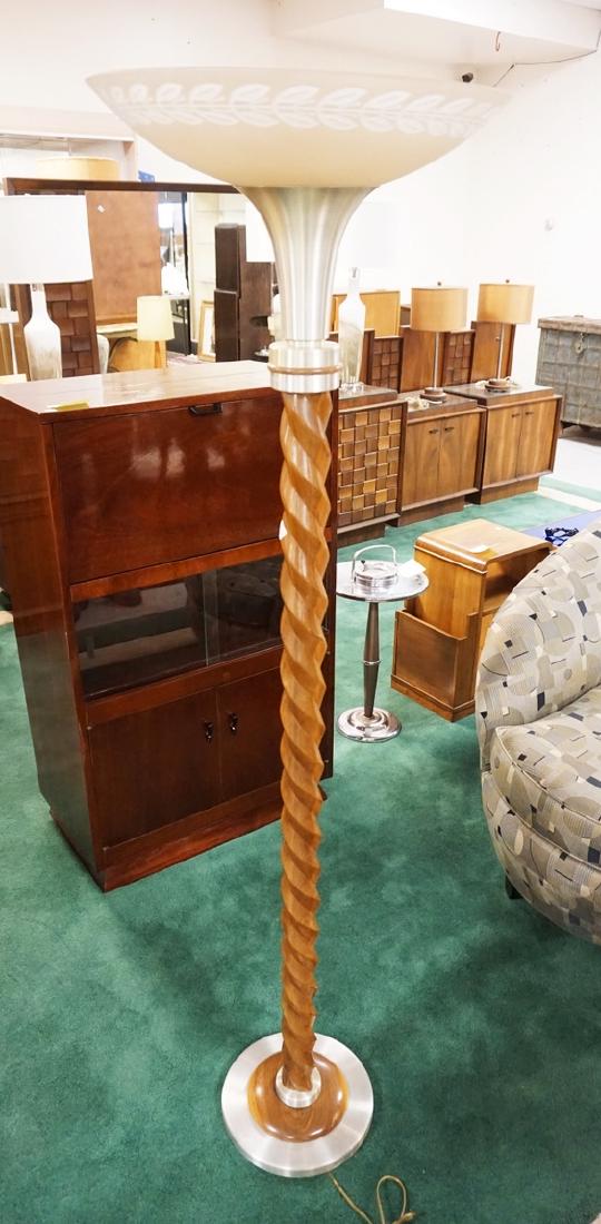 MODERN TORCIERE LAMP. 65 INCHES HIGH. (1 of 3)