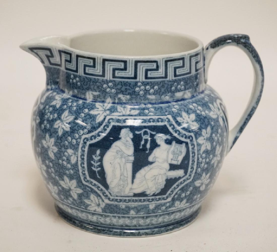 COPELAND SPODE CREAM PITCHER WITH GRECIAN DECORATIONS. (1 of 3)