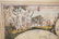 ANTIQUE HAND COLORED WORLD MAP WITH SCENIC CORNERS. - 3