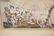 ANTIQUE HAND COLORED WORLD MAP WITH SCENIC CORNERS. - 5