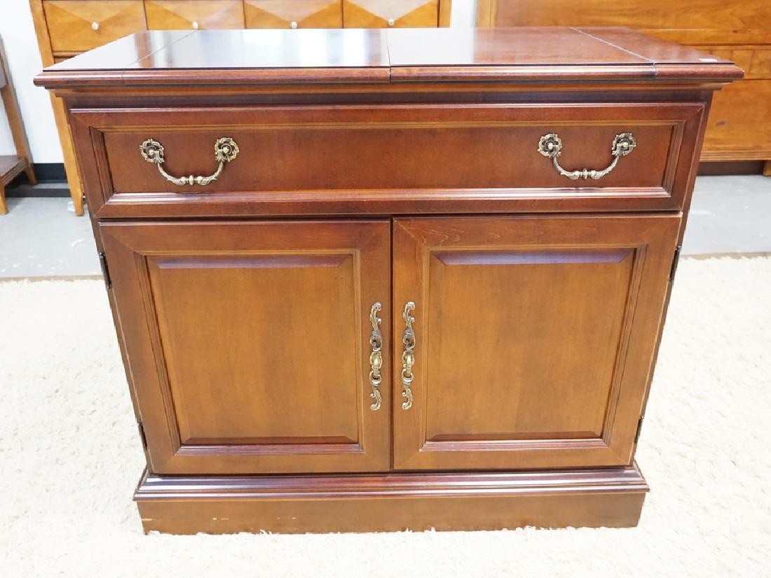 AMERICAN DREW FLIP TOP SERVER. 40 IN WIDE, 36 1/2 IN H (1 of 3)