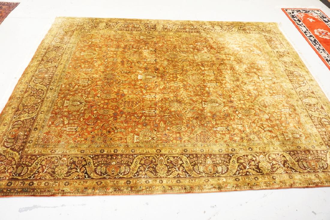 ROOM SIZE ORIENTAL RUG. 11 FT 10 IN X 8 FT X 8 FT 11 IN (1 of 2)