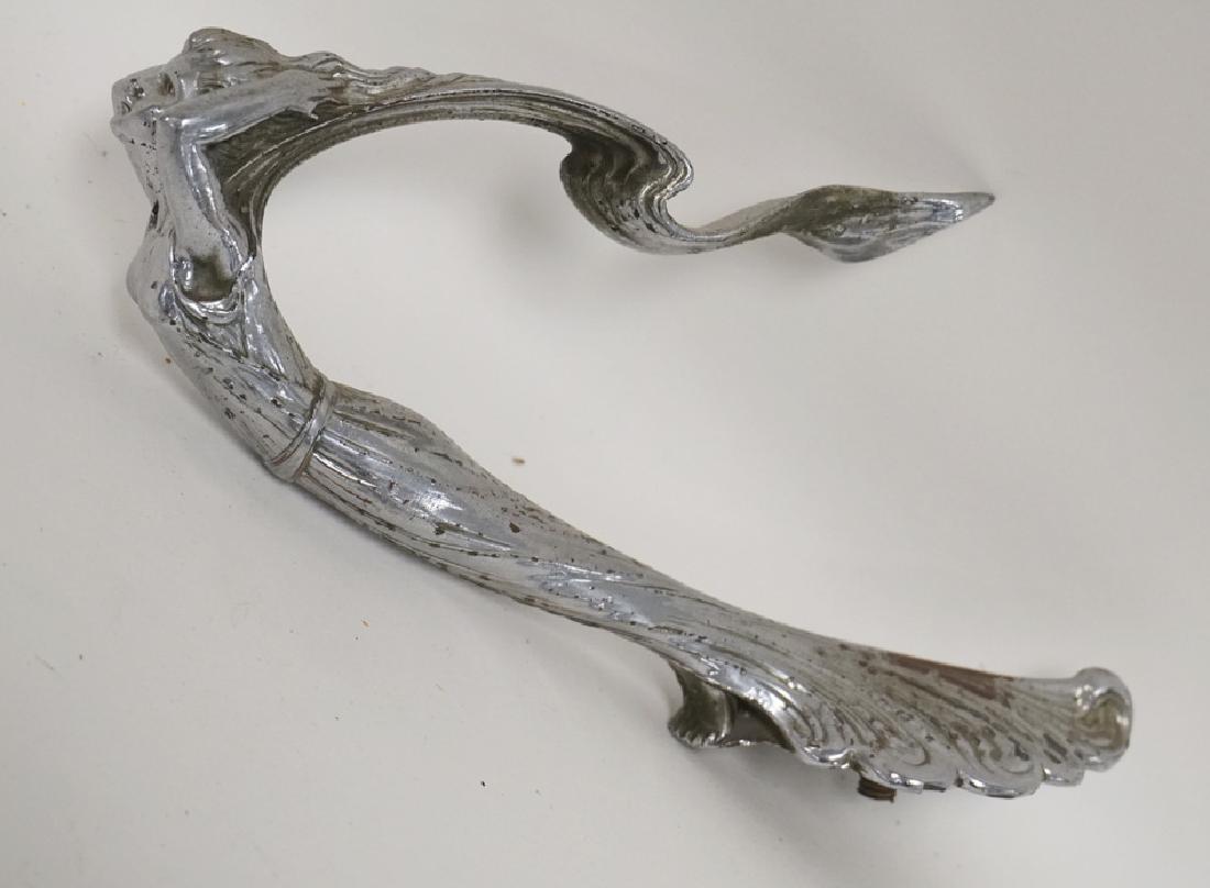1929-1932 CADILLAC CHROME FLYING LADY HOOD ORNAMENT. 9 (1 of 2)
