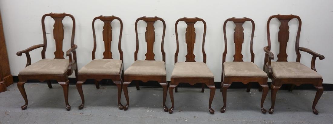 SET OF 6 PENNSYLVANIA HOUSE DINING CHAIRS, 2 ARM AND 4 (1 of 4)