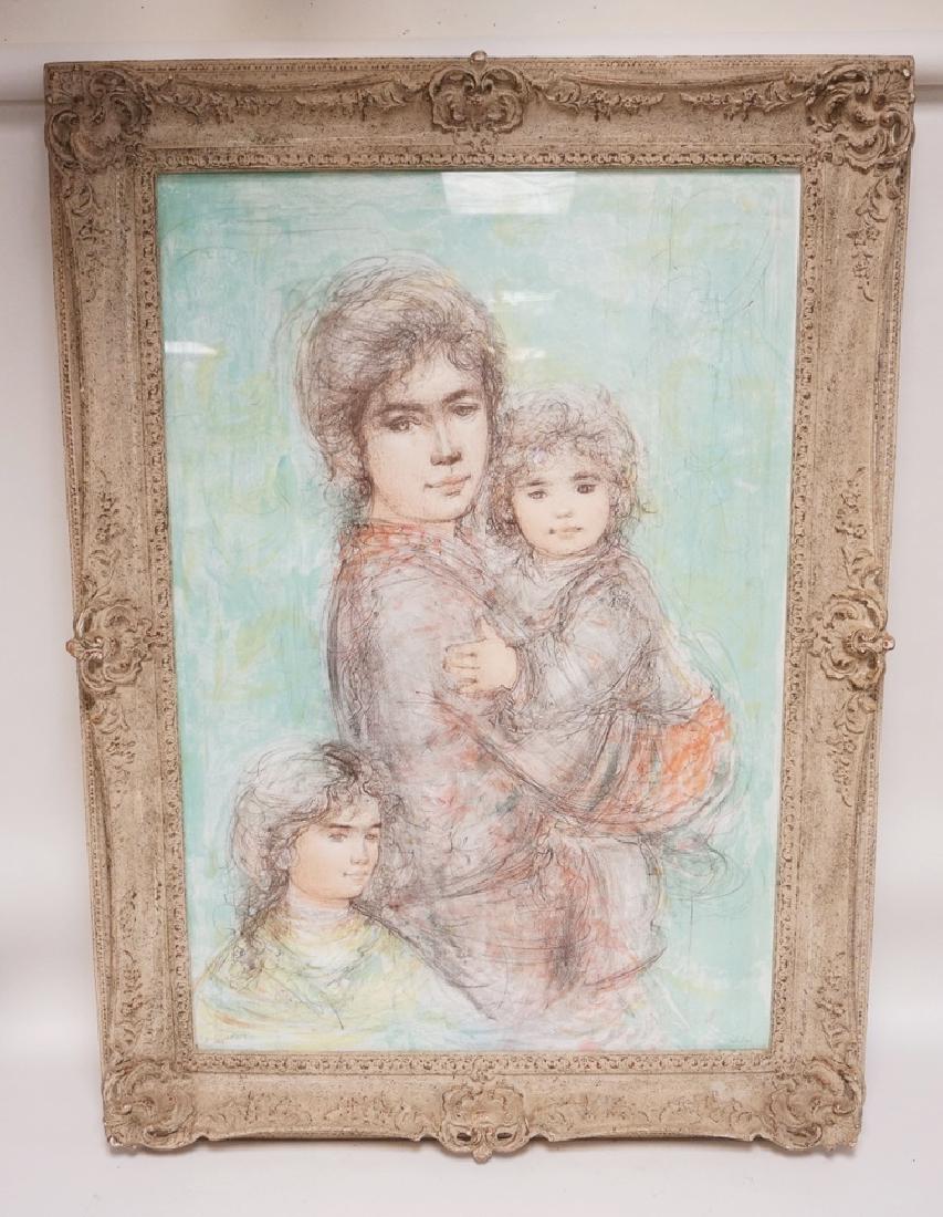 EDNA HIBEL PENCIL SIGNED AND NUMBERED LIMITED EDITION (1 of 4)