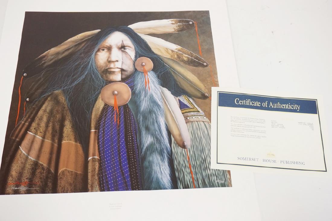 J.D. CHALLENGER *WARRIOR CIRCLE* SIGNED LIMITED EDITION (1 of 2)