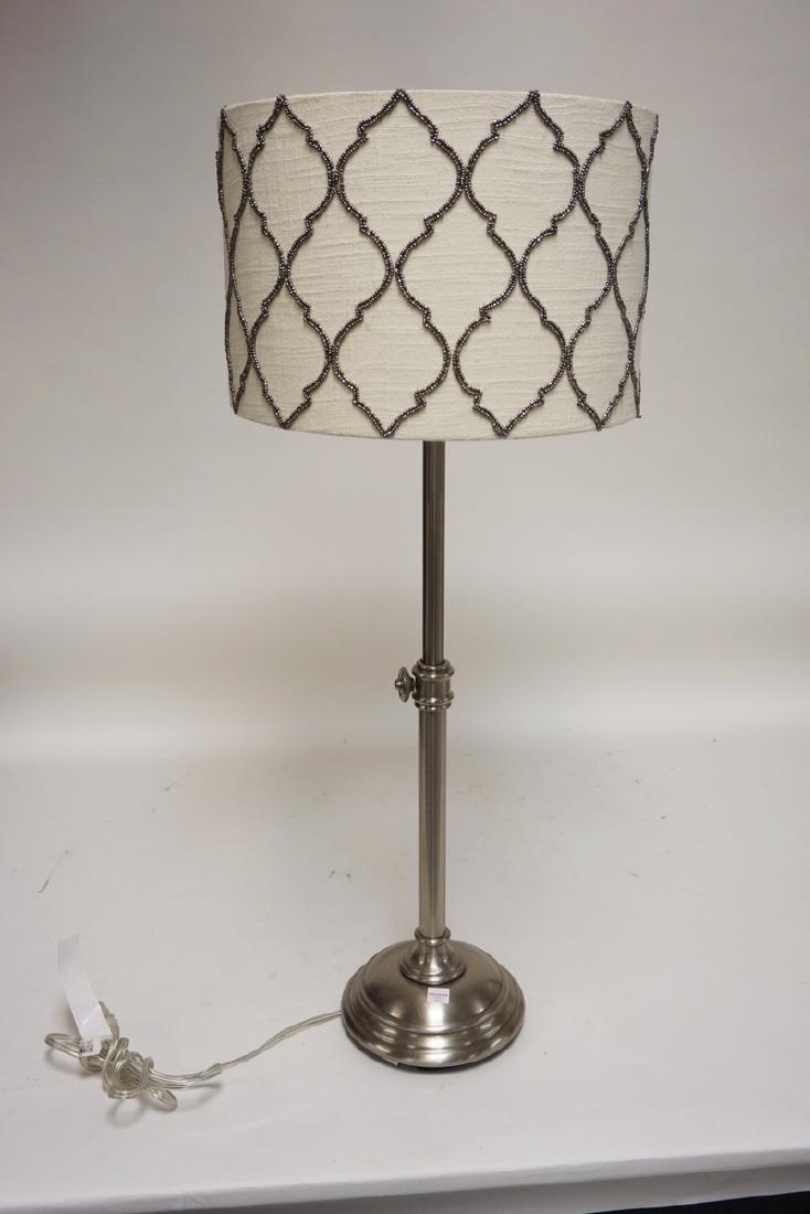 CONTEMPORARY TABLE LAMP. ADJUSTABLE HEIGHT. (1 of 1)