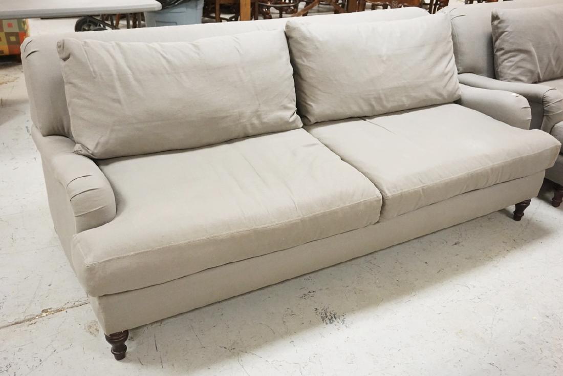 POTTERY BARN SOFA IN GREY. (1 of 1)
