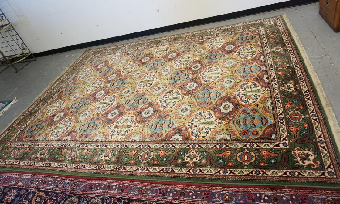 SCULPTED ORIENTAL AREA RUG MEASURING 4 FT X 6 FT. (1 of 3)