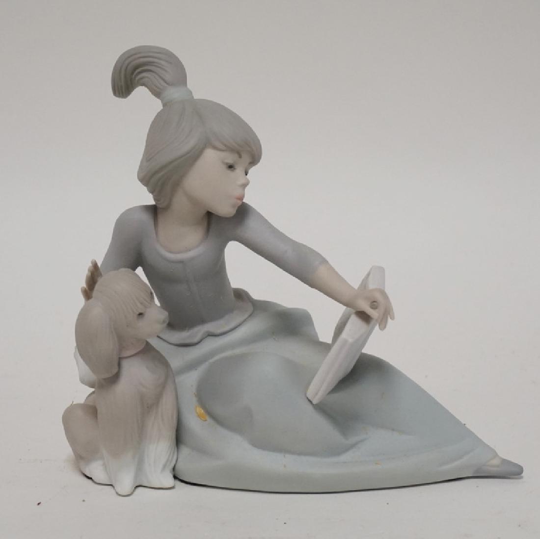 LLADRO PORCELAIN FIGURE TITLED *LESSON SHARED*. 6 (1 of 1)