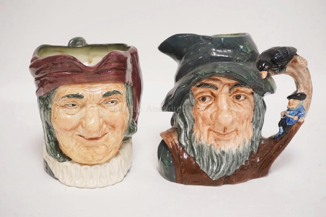 2 ROYAL DOULTON LARGE TOBY JUGS. SIMON CELLAR & RIP VAN (1 of 3)