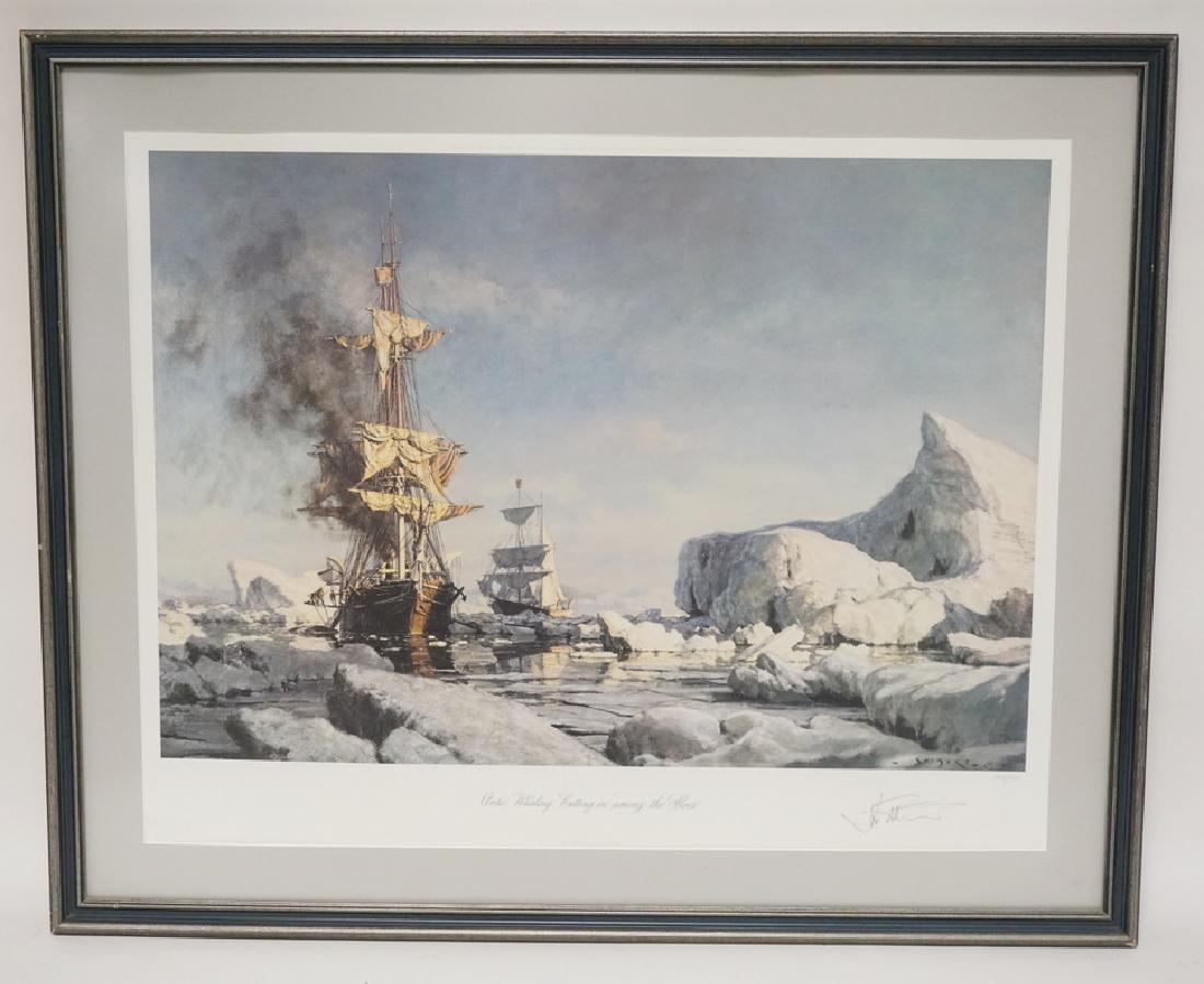 JOHN STOBART PENCIL SIGNED LIMITED EDITION PRINT TITLED (1 of 2)