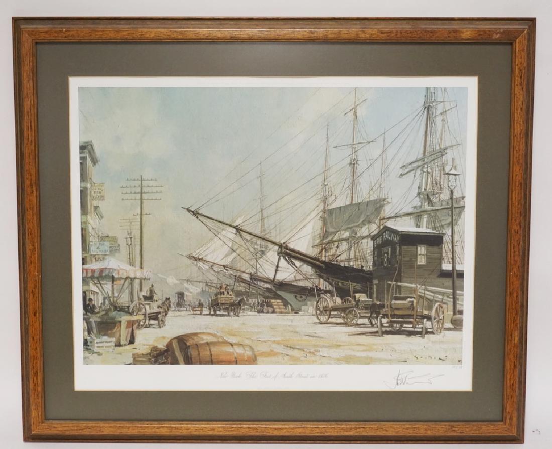 JOHN STOBART PENCIL SIGNED LIMITED EDITION PRINT TITLED (1 of 2)